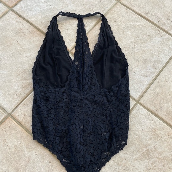 Free People Flower Lace Body Suit - Picture 3 of 4